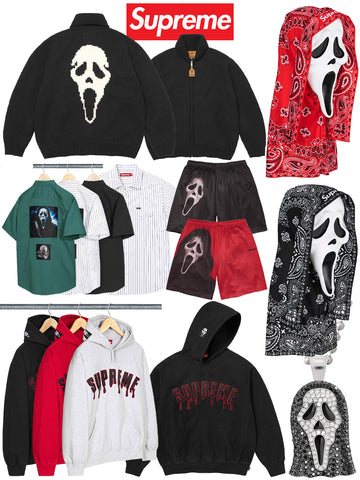 Supreme x Ghostface Week 10 – data premiery, godzina dropu i pełna kolekcja