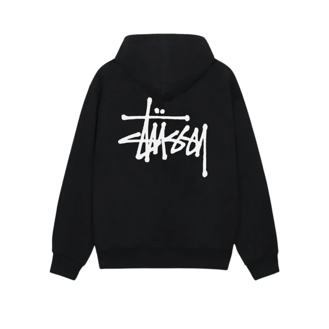 BASIC STÜSSY HOODIE BLACK