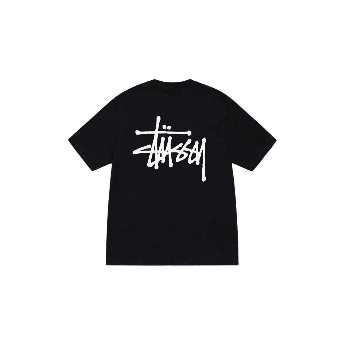 Stussy Basic T-shirt Black t shirt streetwear
