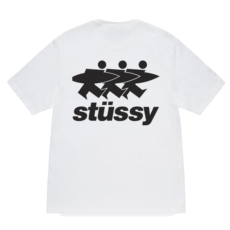 Stussy Surfwalk Tee White