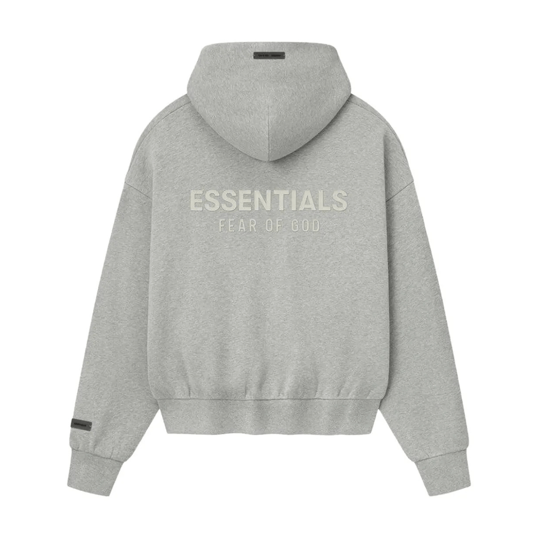Bluza Rozpinana Fear of God Essentials Classic Zip-Up 'Concrete Heather'