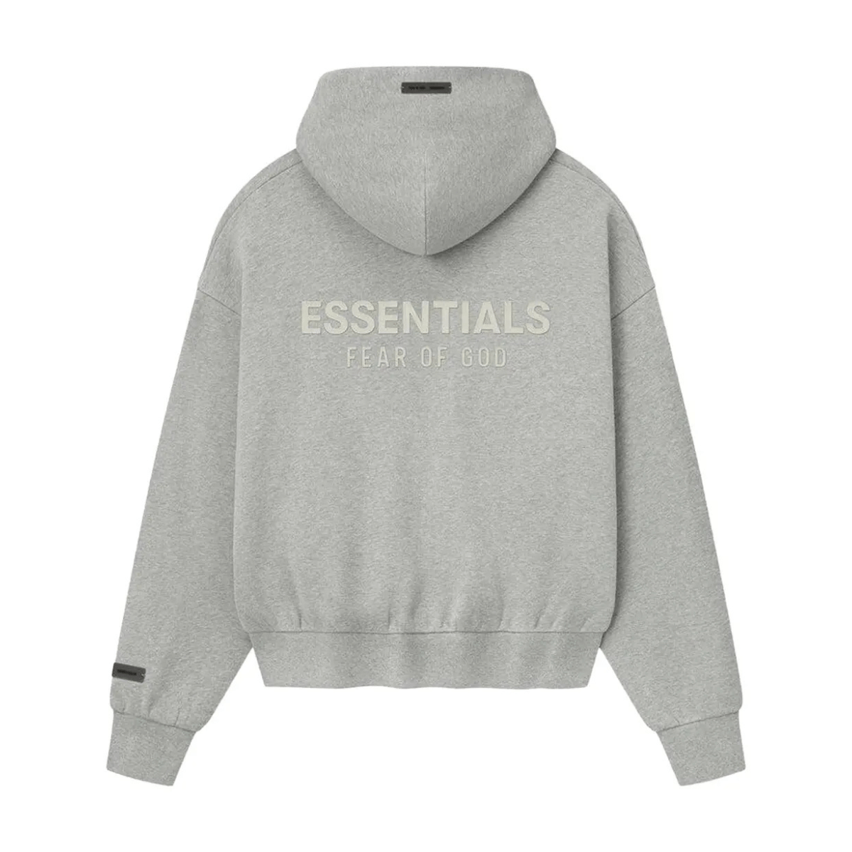 Bluza Rozpinana Fear of God Essentials Classic Zip-Up 'Concrete Heather'