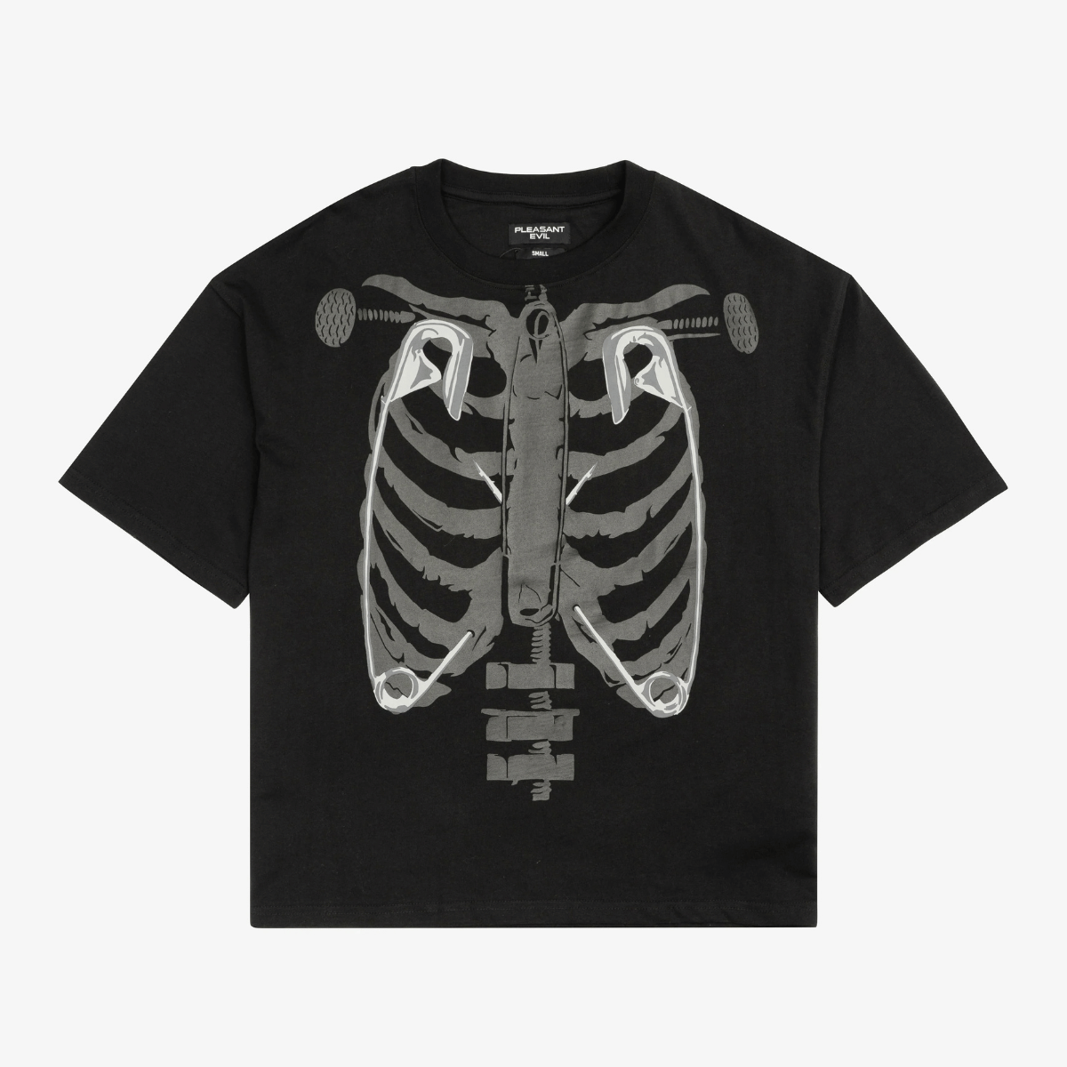 SKELETON TEE BLACK