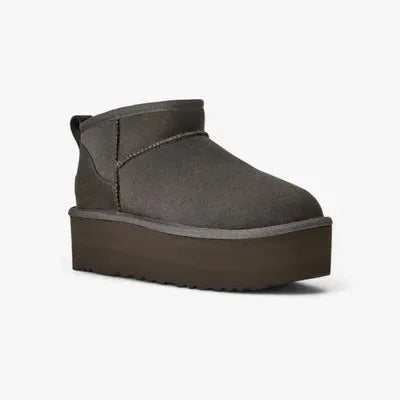 UGG Classic Ultra Mini Platform Boot Charcoal