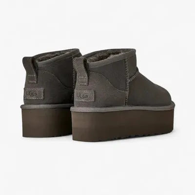 UGG Classic Ultra Mini Platform Boot Charcoal