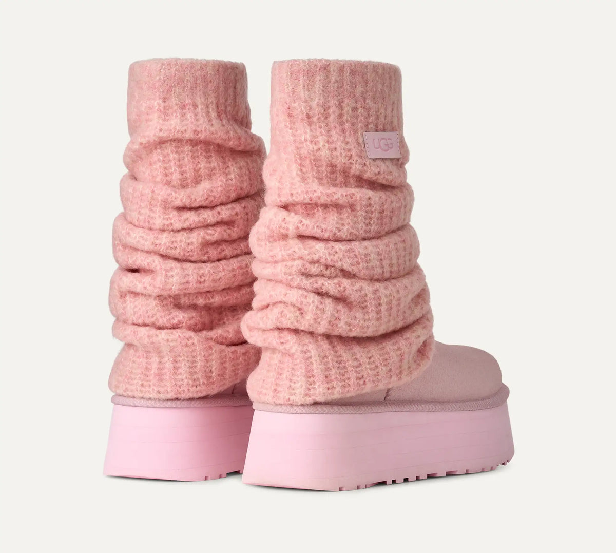 UGG Classic Mini Dipper Legwarmer Ribbon Candy