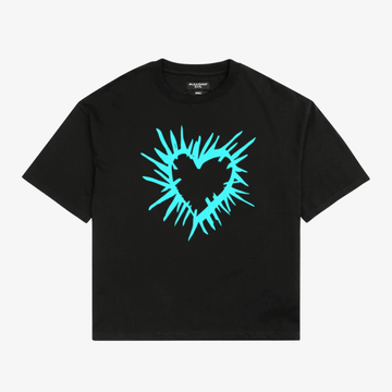 HURT TEE CYAN