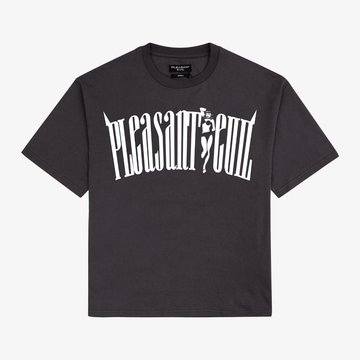 UNIVERSITY LOGO TEE ANTHRACITE