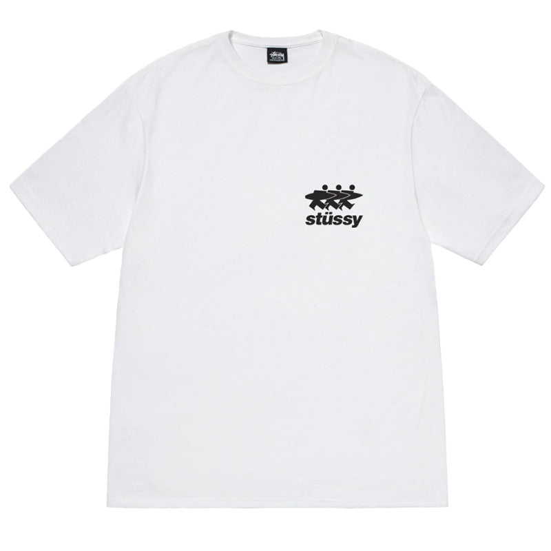 Stussy Surfwalk Tee White