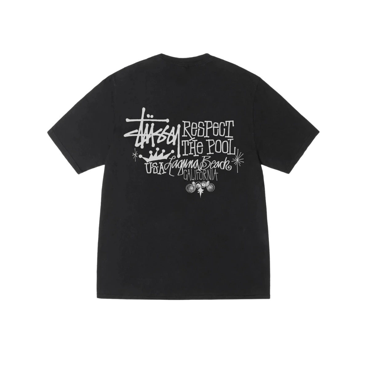 Stüssy Respect The Pool Pigment Dyed T-Shirt t shirt streetwear