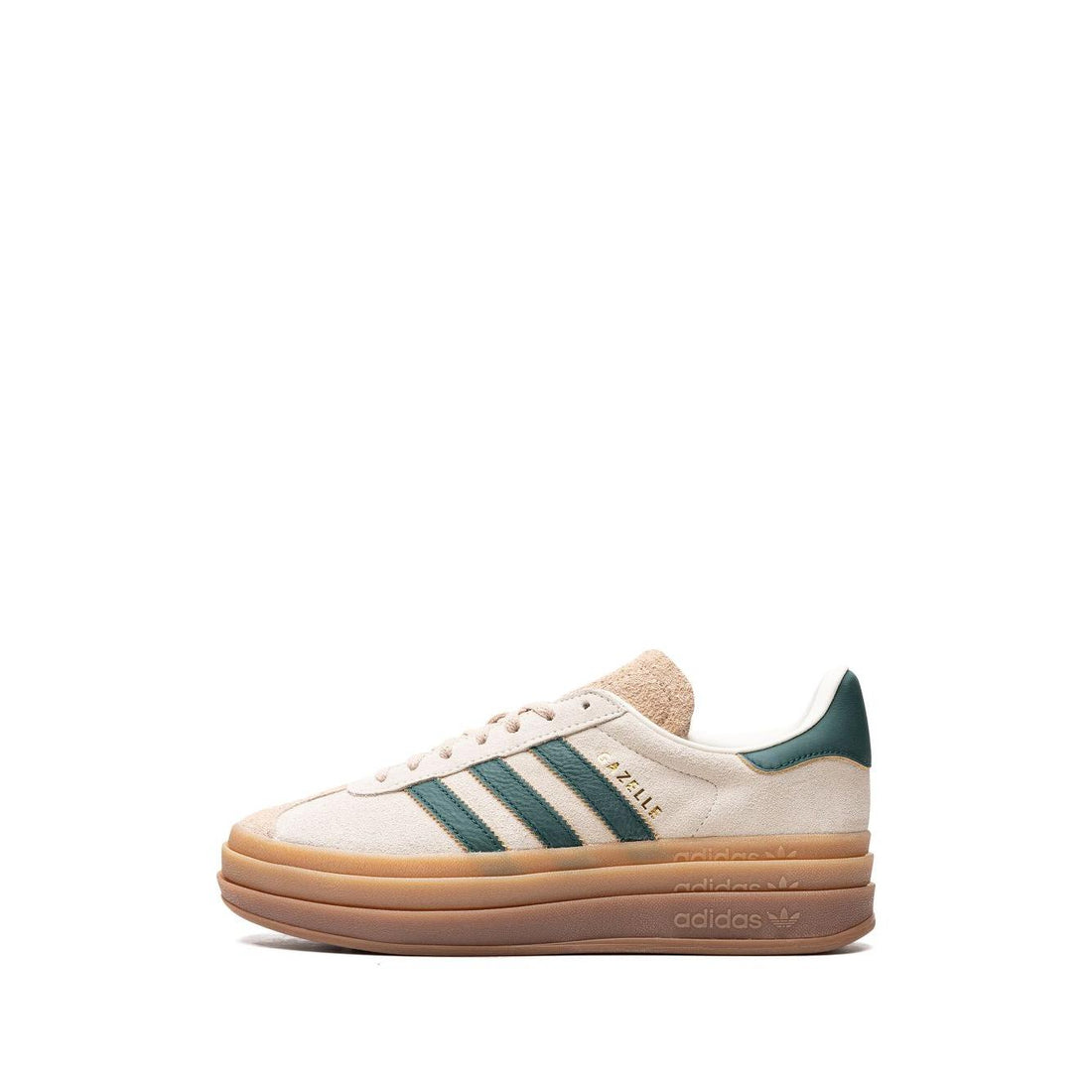 adidas Gazelle Bold Magic Beige Collegiate Green