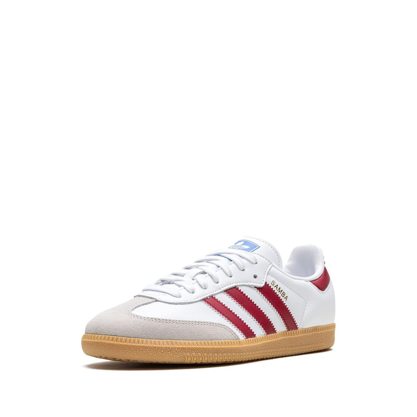 adidas Samba OG White Burgundy Gum