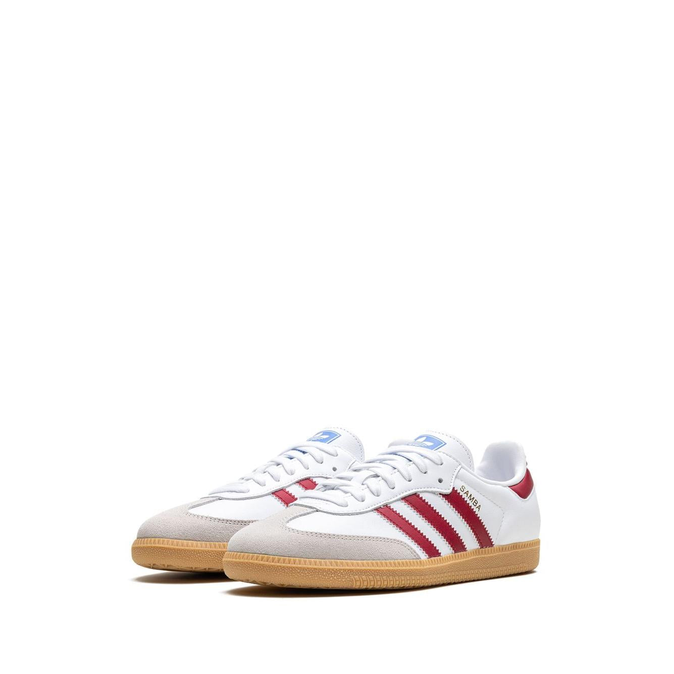 adidas Samba OG White Burgundy Gum