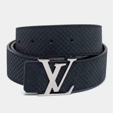 Louis Vuitton Initiales Suede Belt
