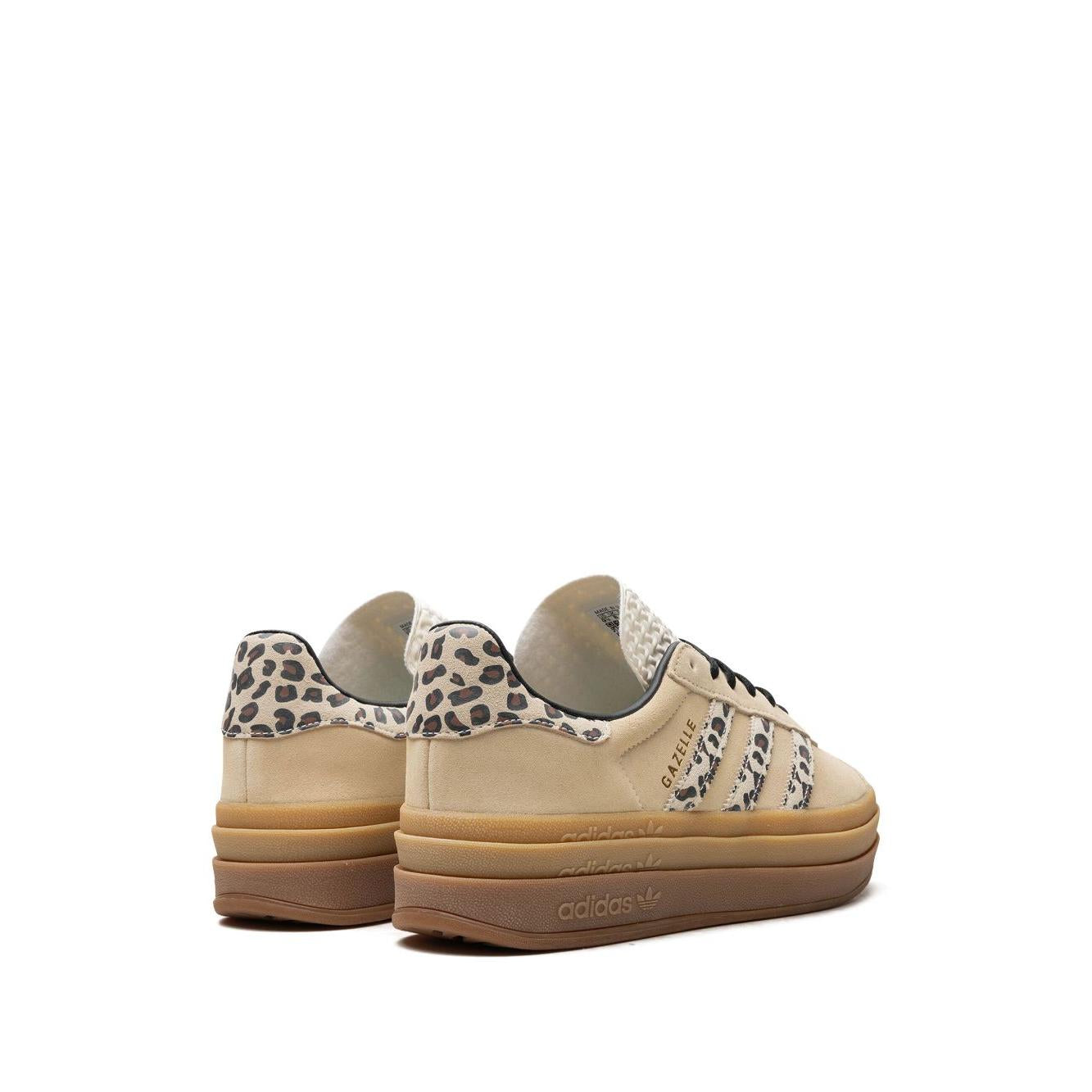 adidas Gazelle Bold Cream Black Leopard