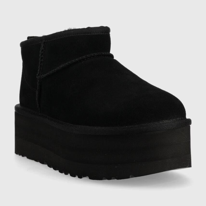 UGG Classic Ultra Mini Platform Boot Black (Women's)