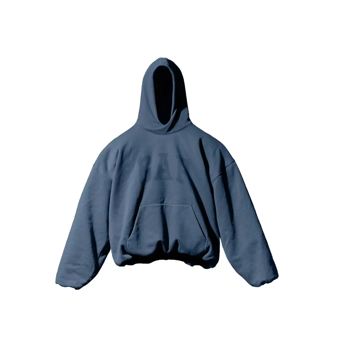 Yeezy Gap Engineered by Balenciaga Dove Hoodie Dark Blue buty streetwear