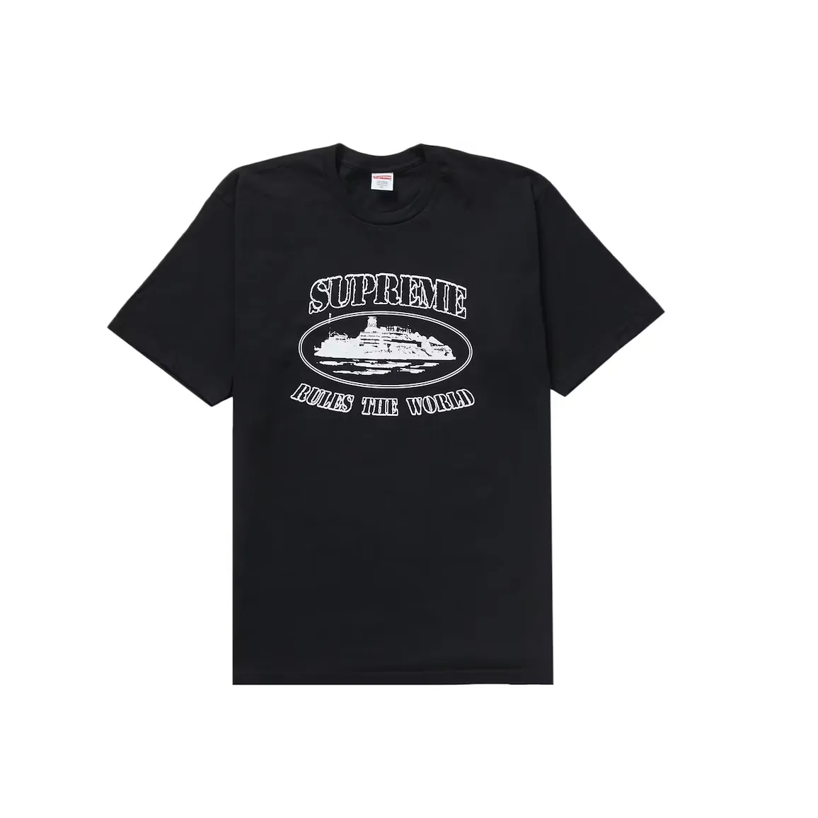 Supreme Corteiz Rules The World Tee Black t shirt streetwear