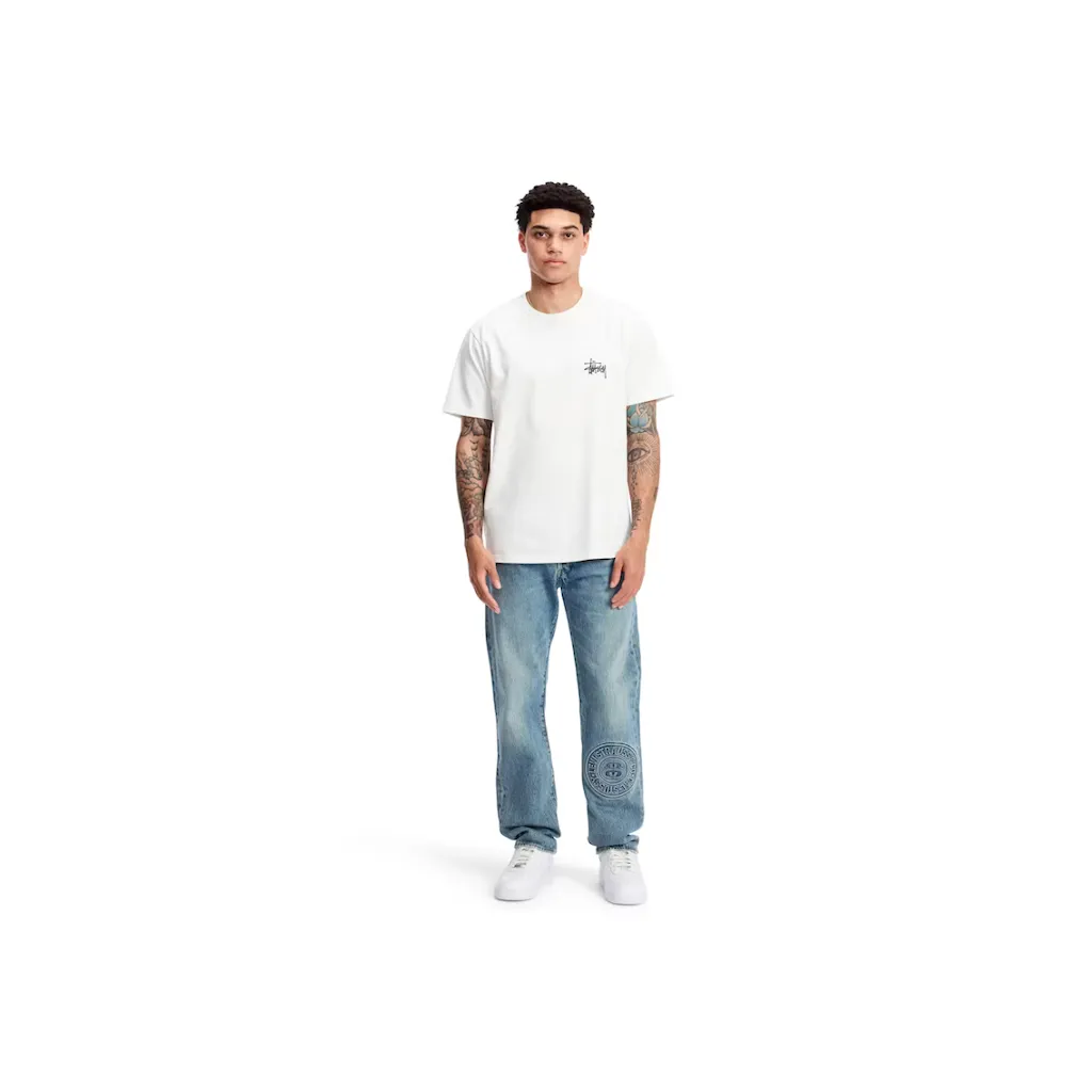 Stussy Basic T-shirt White t shirt streetwear