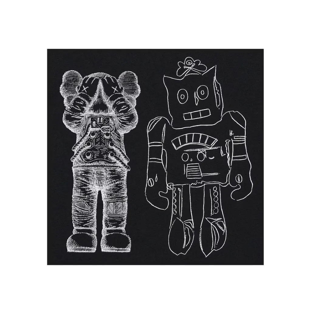 KAWS x Uniqlo Warhol UT Graphic 476351 T-shirt Black t shirt streetwear