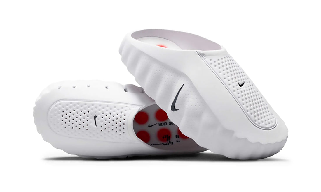 Nike Mind 001 Slide White Speed Red