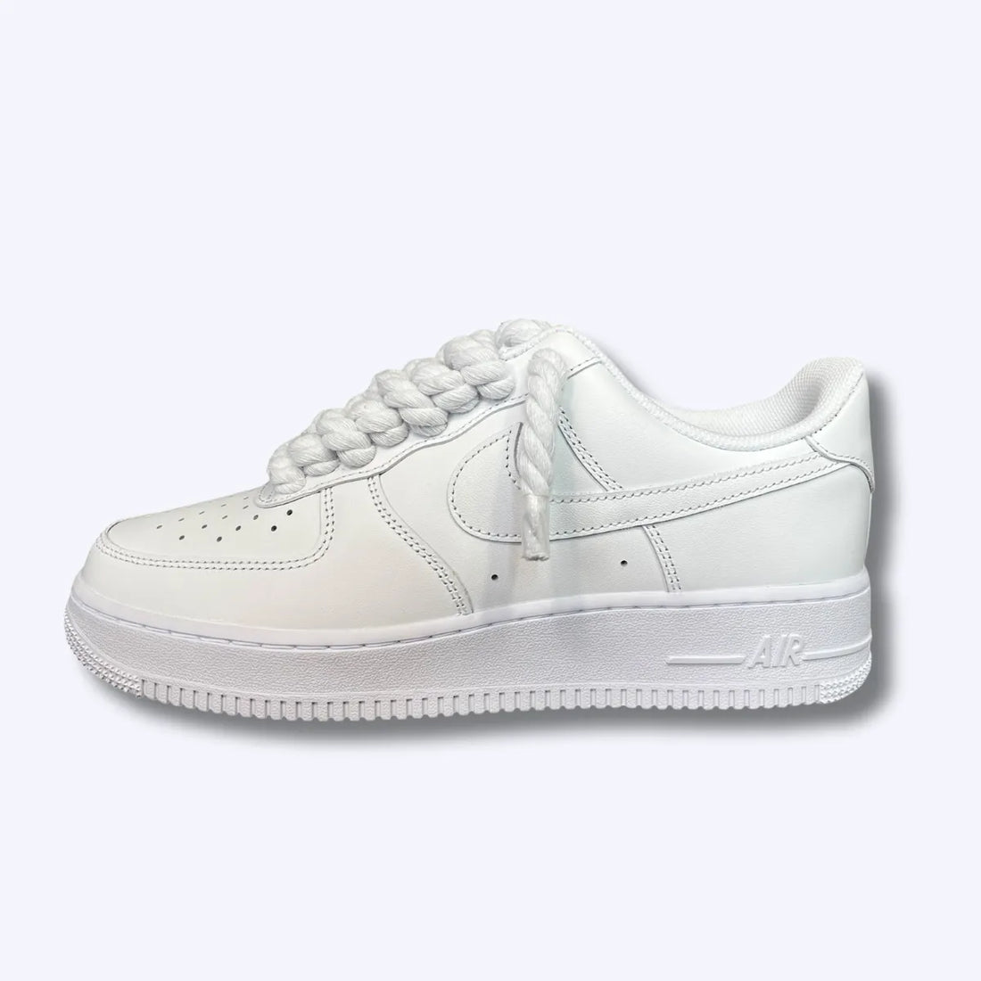 Nike Air Force 1 Low White Rope Laces White