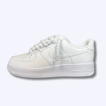 Nike Air Force 1 Low White Rope Laces White