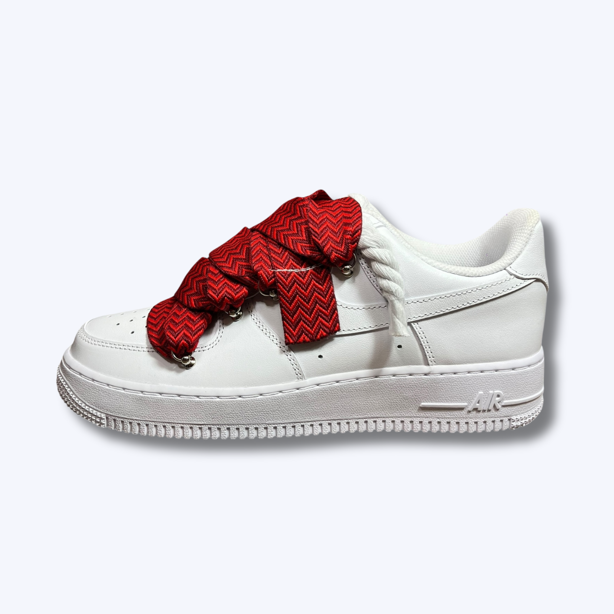 Nike Air Force 1 Low White Rope „Lanvin Red Laces"