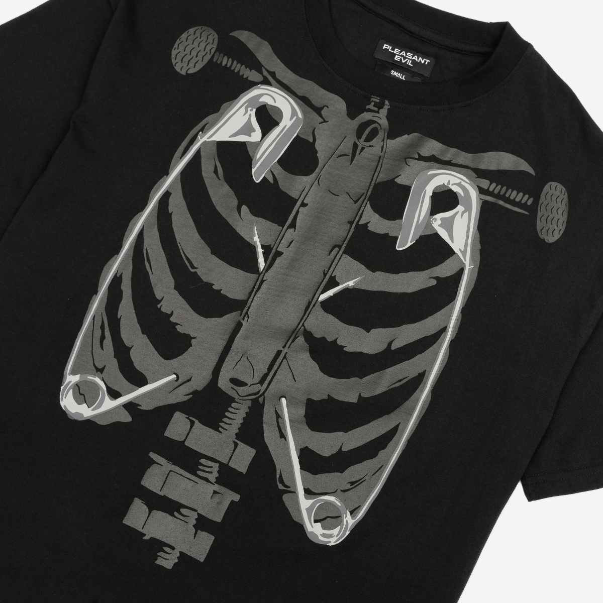 SKELETON TEE BLACK