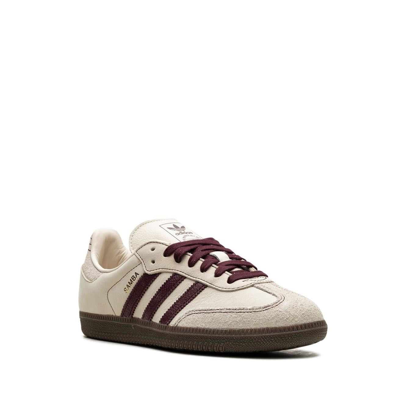 adidas Samba OG Wonder White Maroon