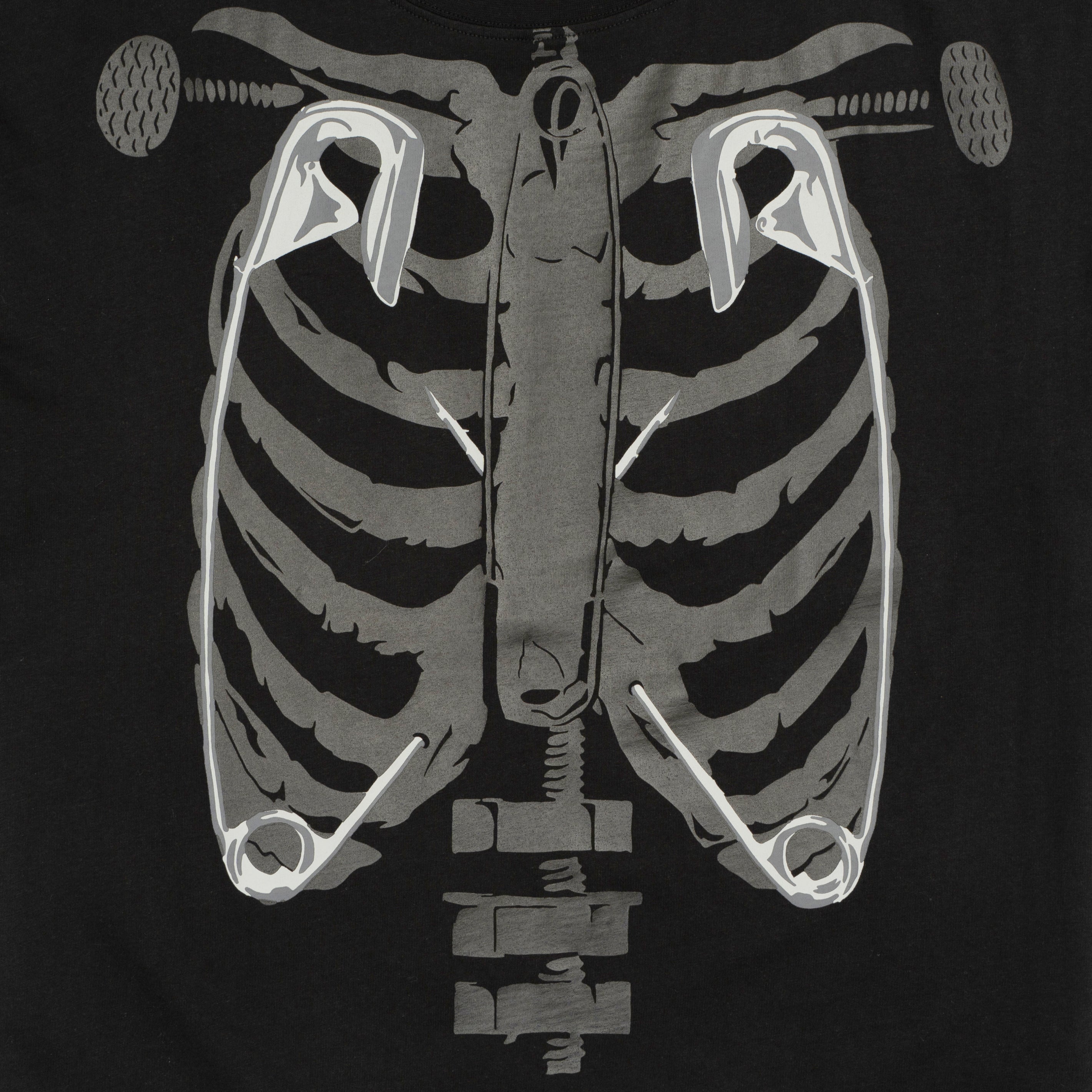 SKELETON TEE BLACK