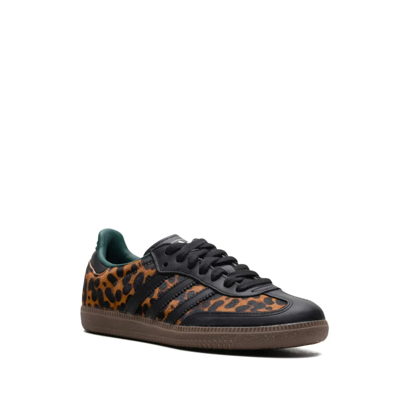 adidas Samba OG Black Green Leopard