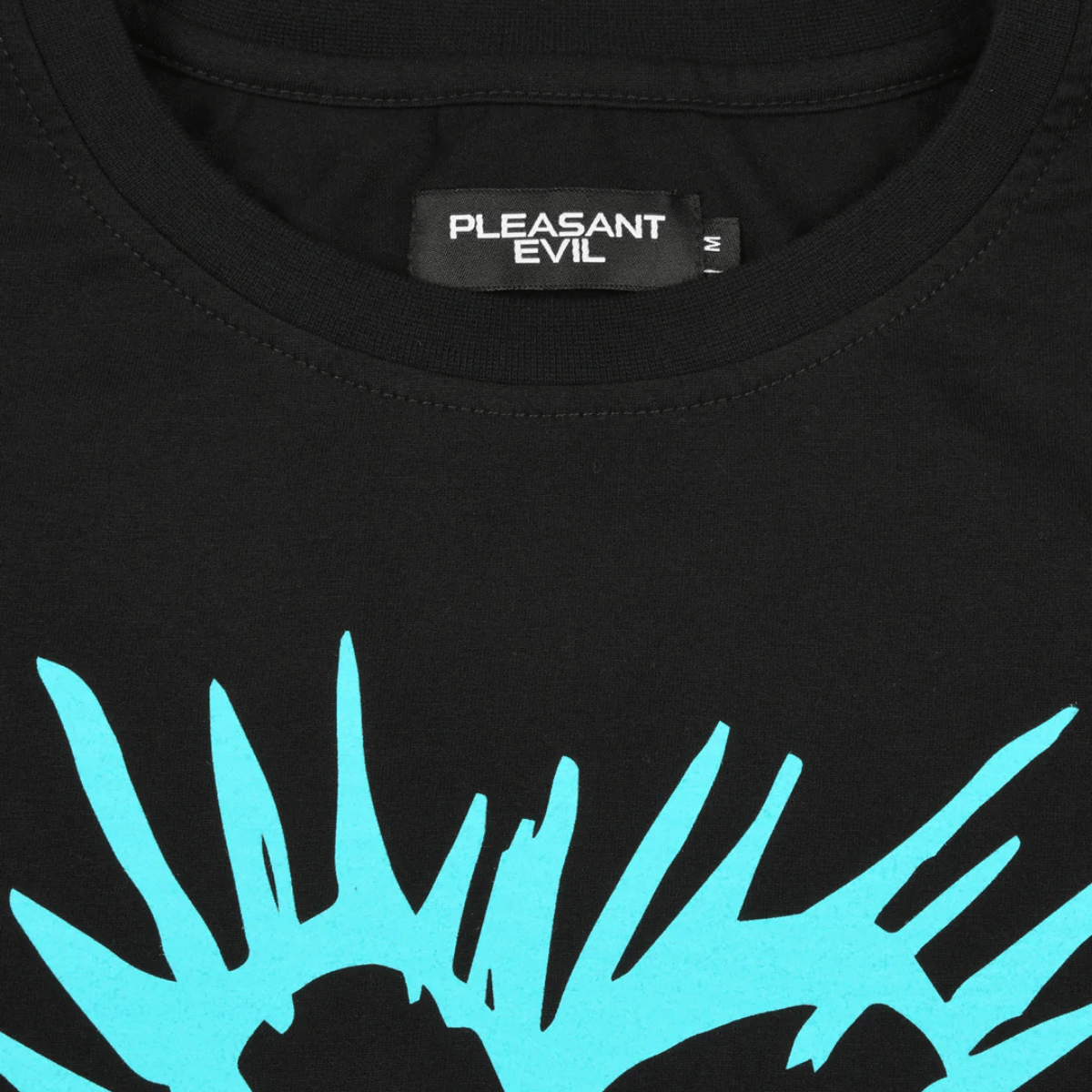 HURT TEE CYAN