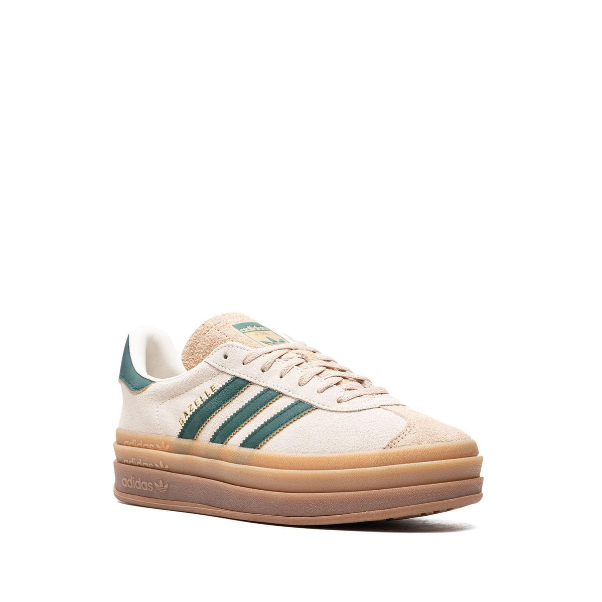 adidas Gazelle Bold Magic Beige Collegiate Green