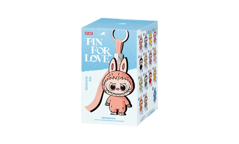 Pop Mart Labubu The Monster Pin for Love (N-Z) Blind Box