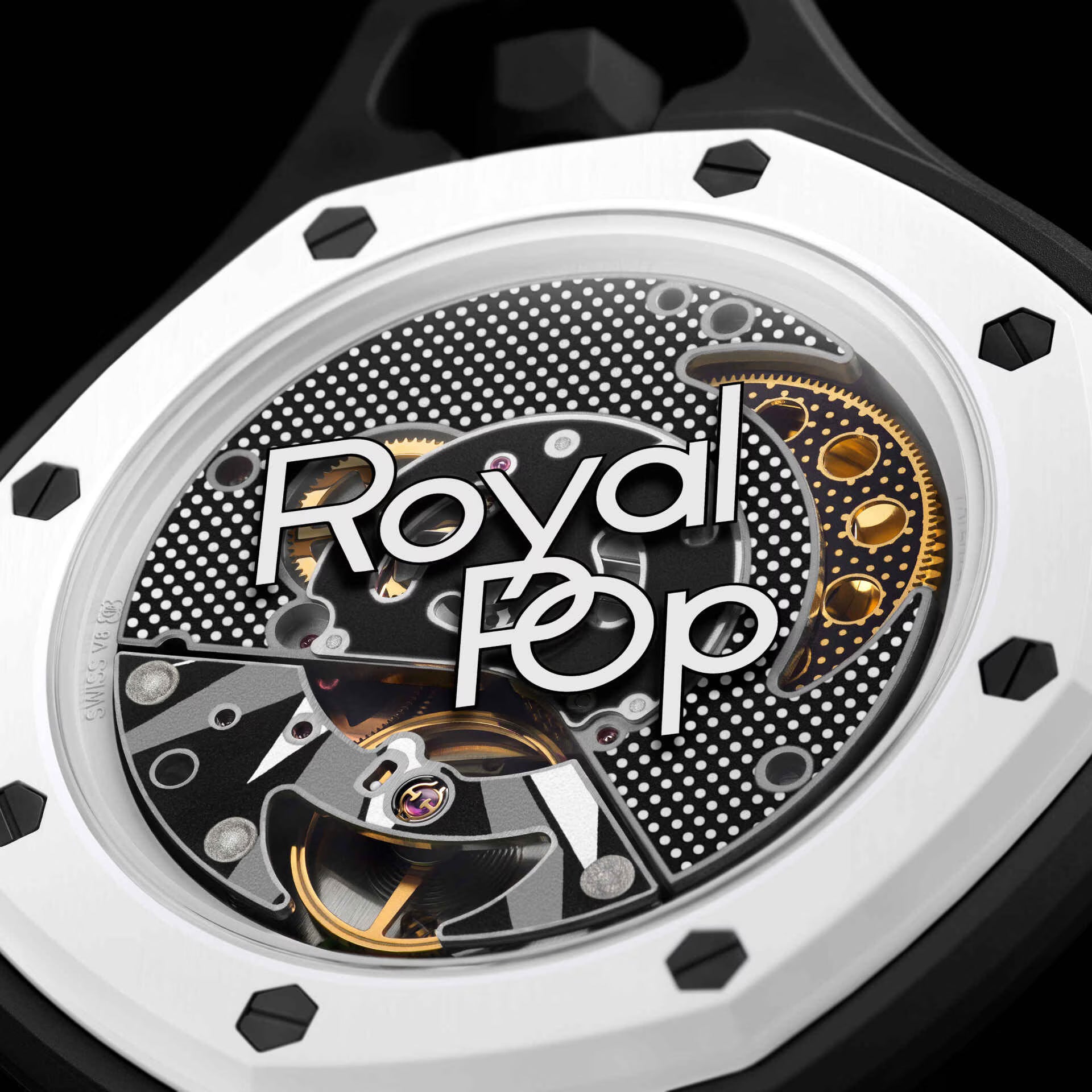 Audemars Piguet x Swatch Bioceramic Royal Pop Ocho Negro