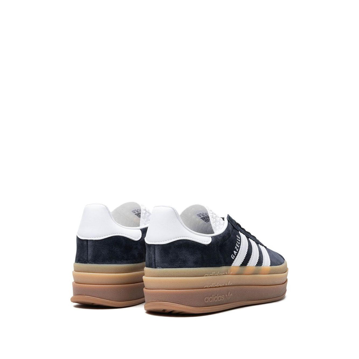 adidas Gazelle Bold Black White Gum