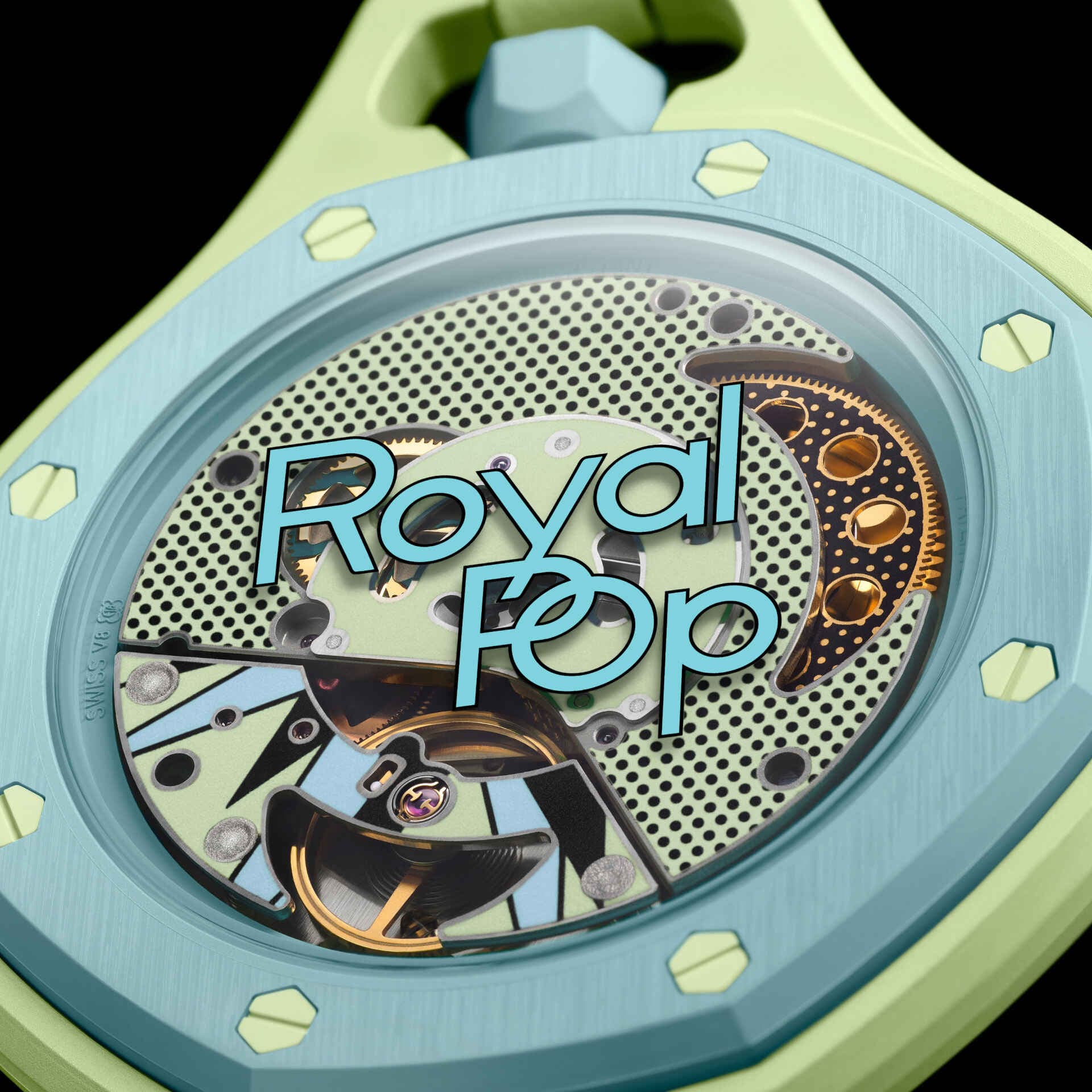 Audemars Piguet x Swatch Bioceramic Royal Pop Blaue Acht