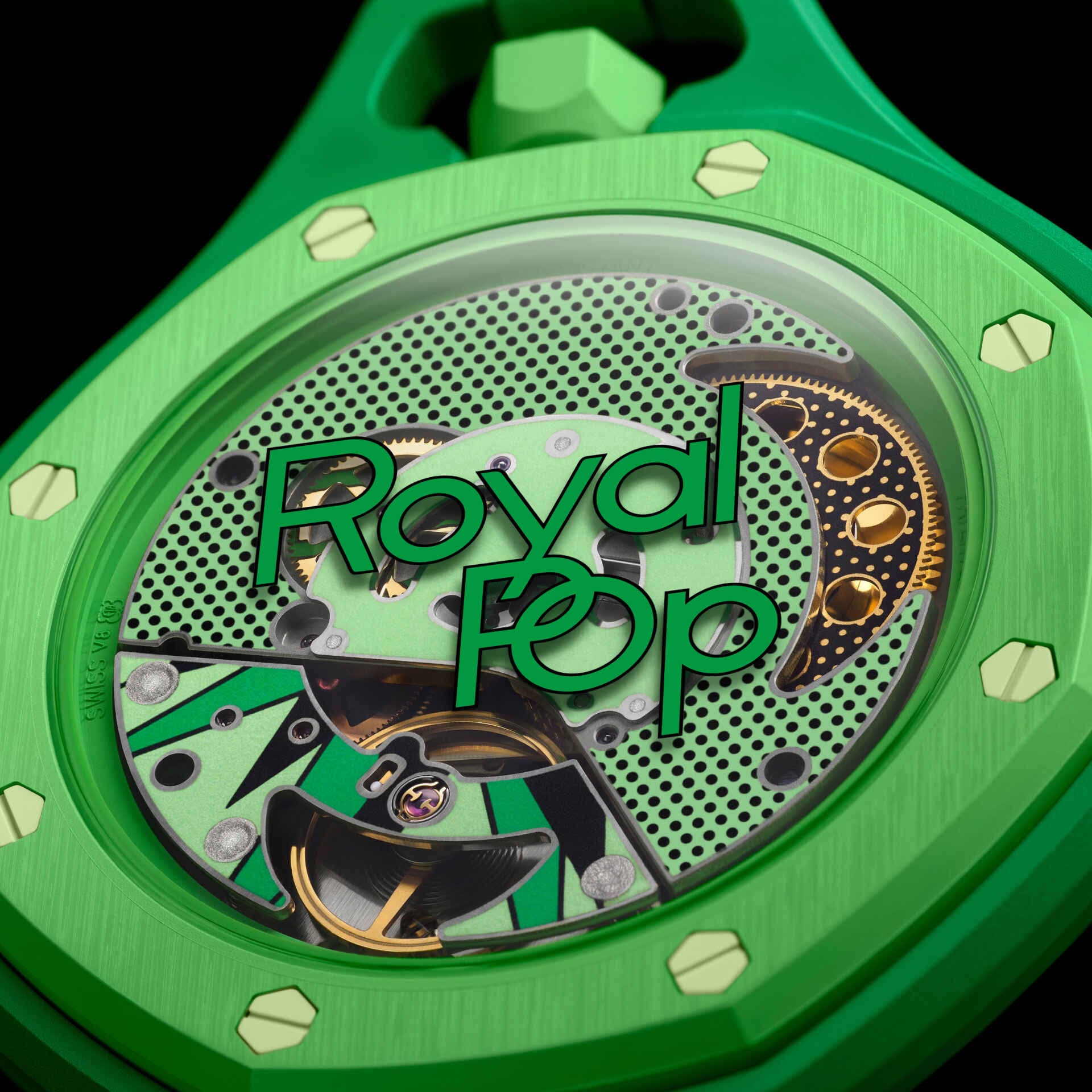 Audemars Piguet x Swatch Bioceramic Royal Pop Green Eight