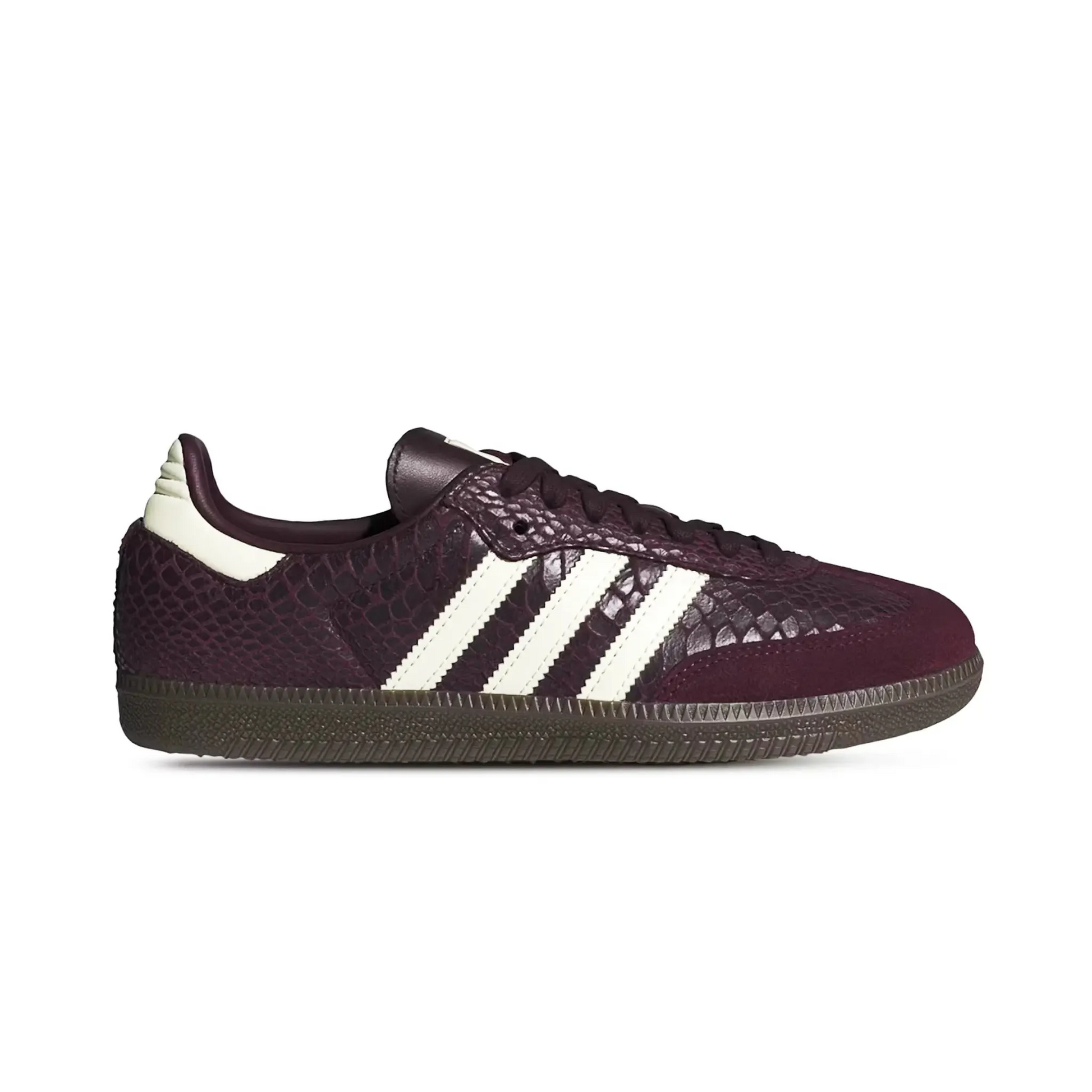 Adidas Samba OG Snakeskin Maroon Cream White (W)