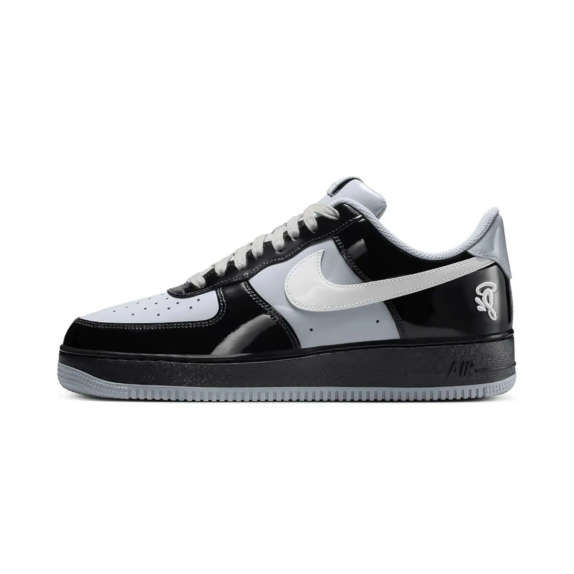 Nike Air Force 1 Low Syna Central Cee Black White Smoke Grey