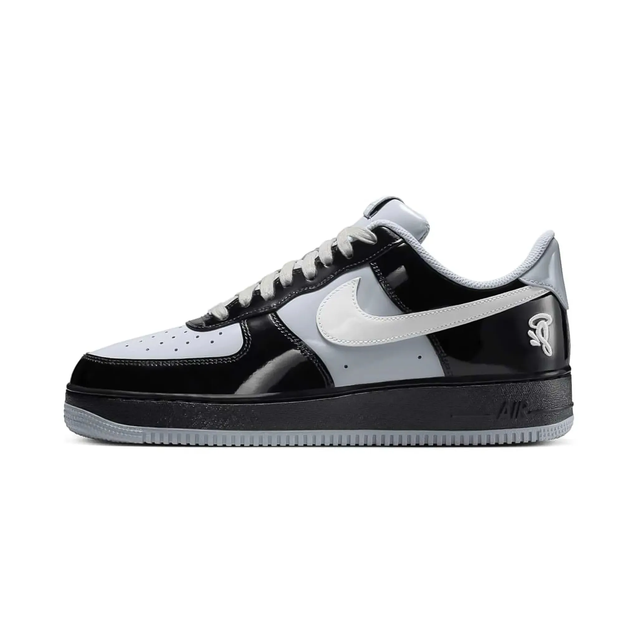 Nike Air Force 1 Low Syna Central Cee Black White Smoke Grey