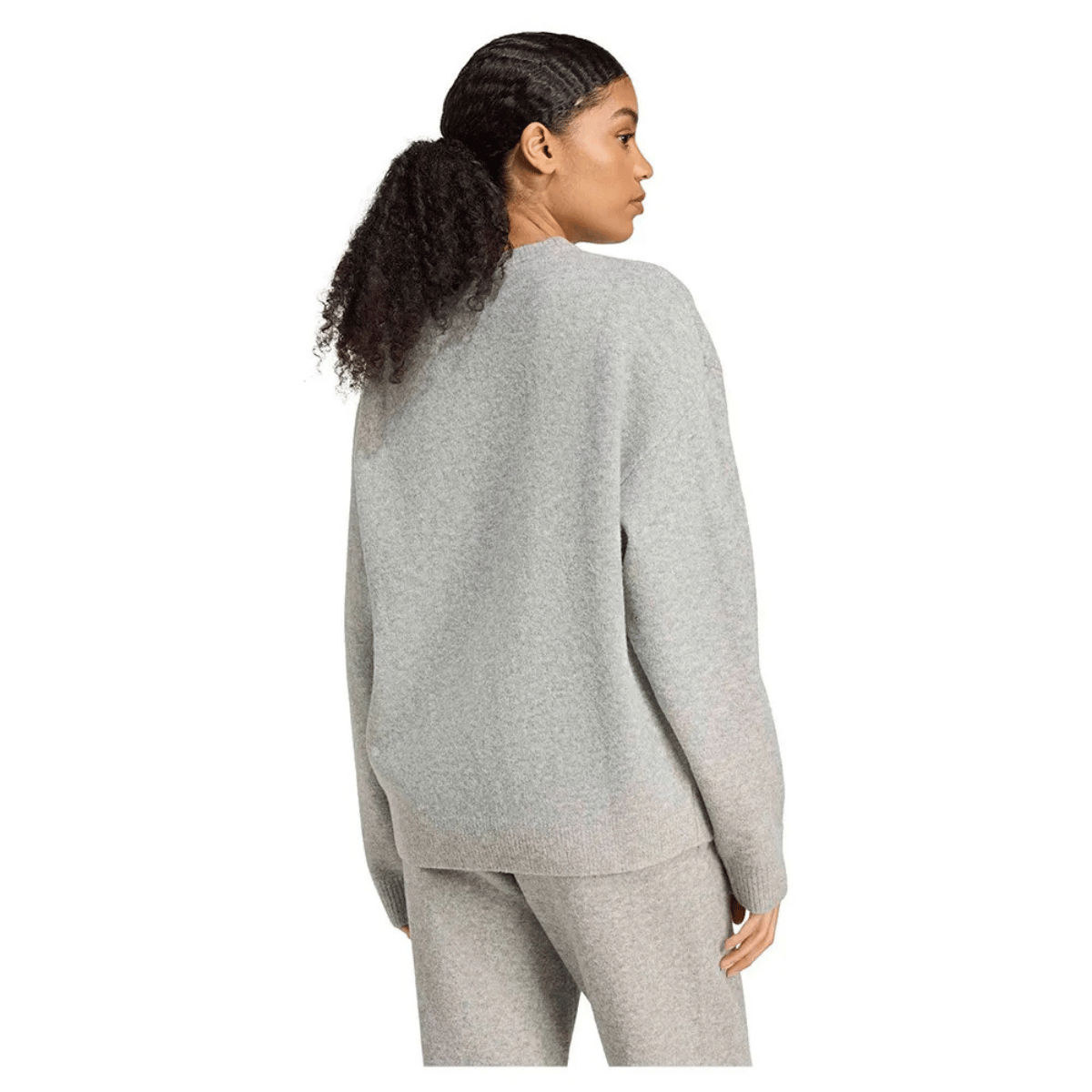 adidas Knitted Sweter "Medium Grey Heather"