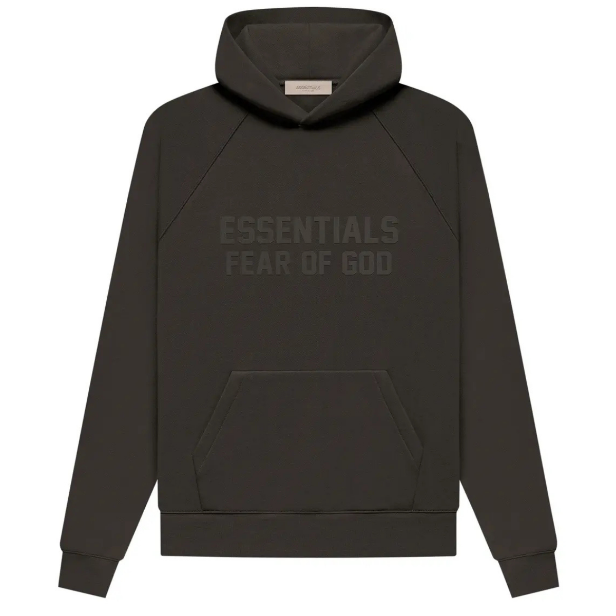 Fear of God Essentials Hoodie Off Black