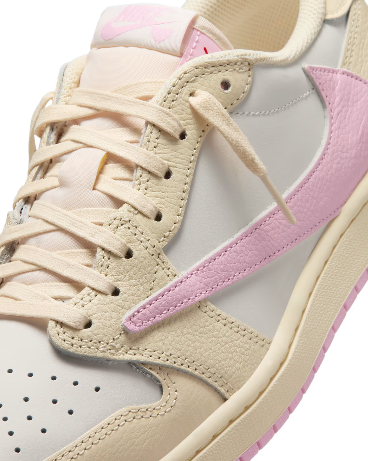 Jordan 1 Low Travis Scott "Shy Pink"