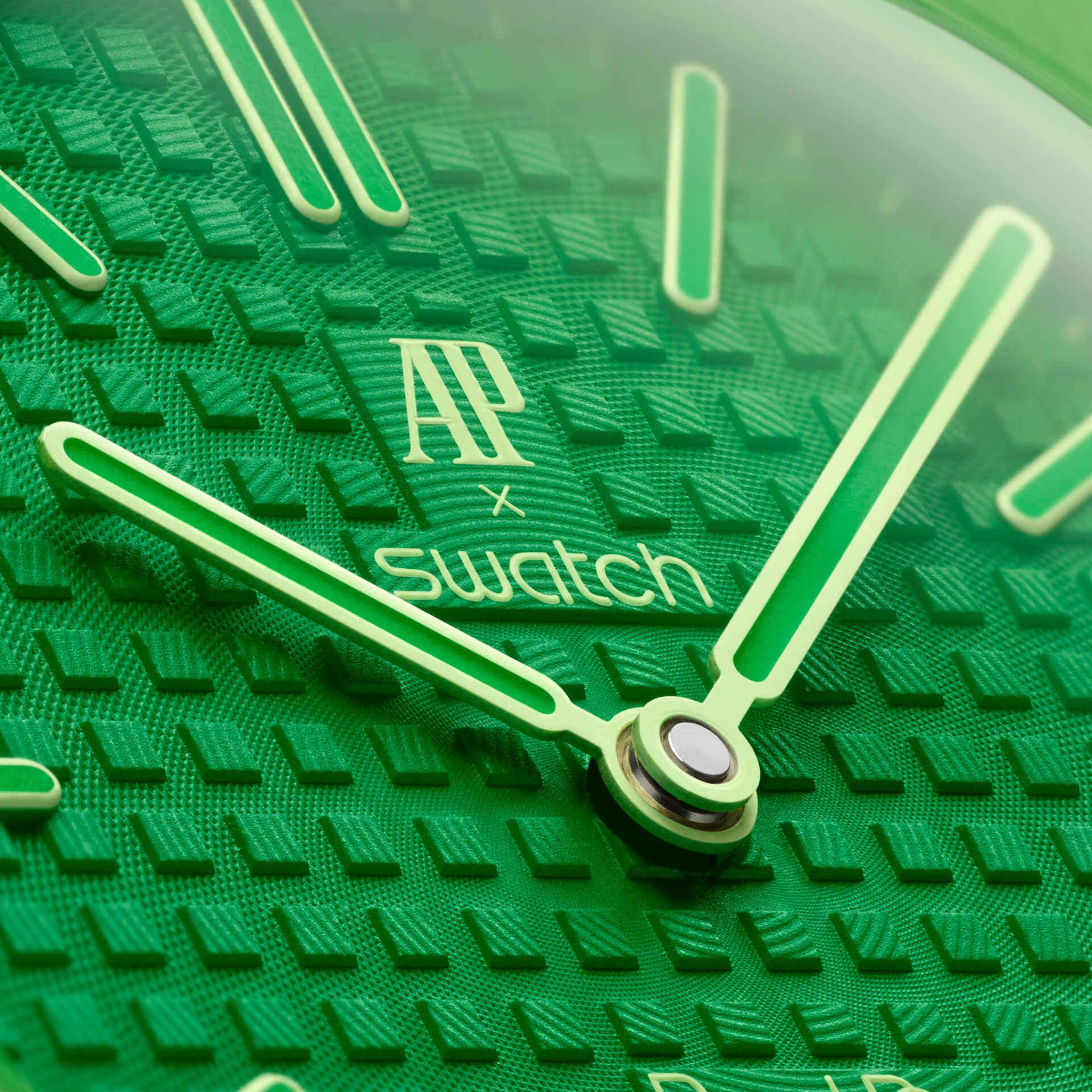 Audemars Piguet x Swatch Bioceramic Royal Pop Green Eight