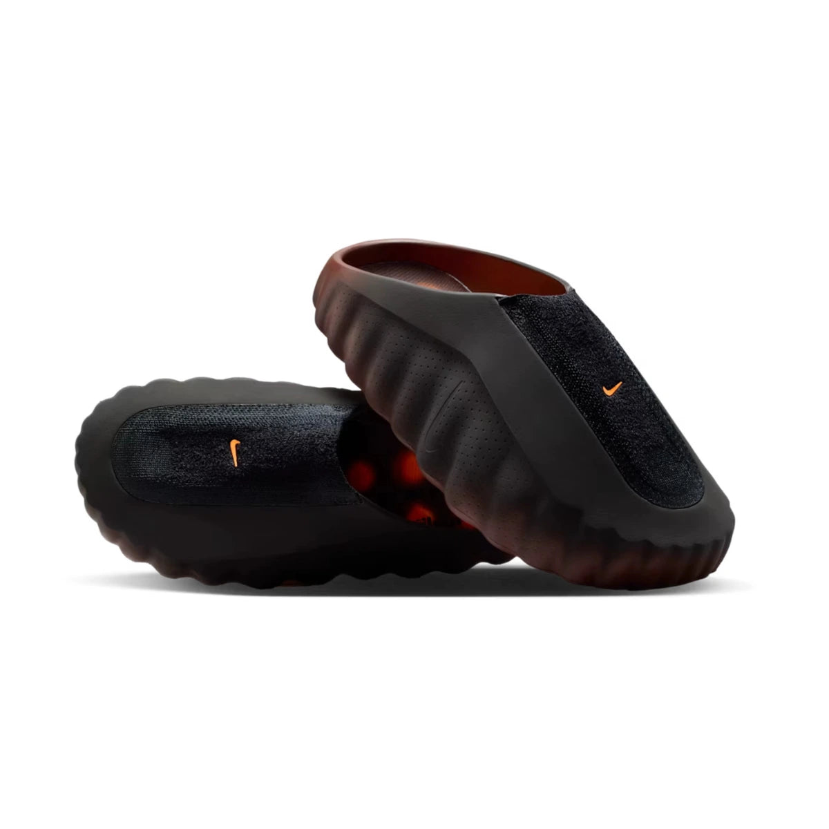 Nike Mind 001 Flyknit Slide Bronze Eclipse Total Orange