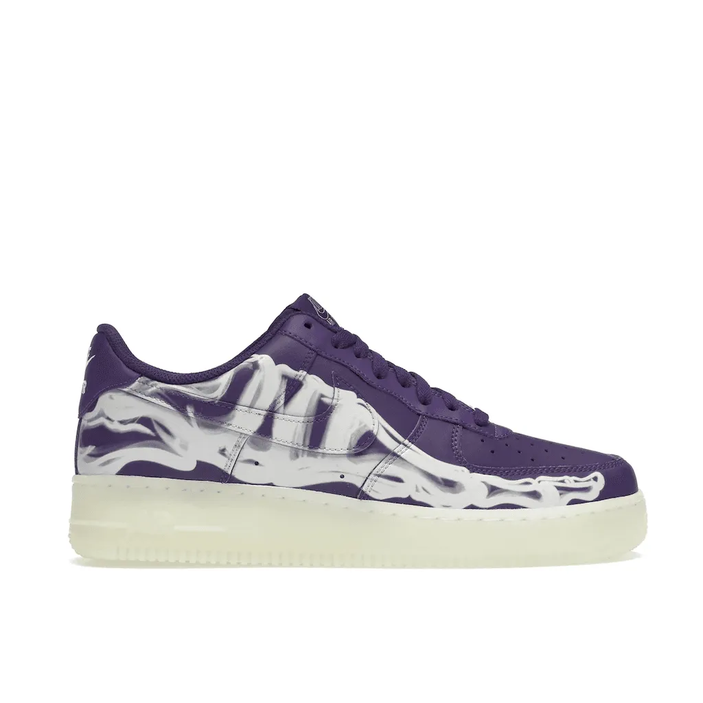 Air Force 1 Low '07 QS Purple Skeleton Halloween