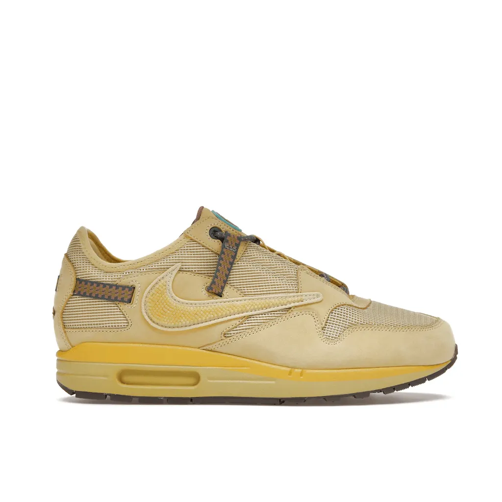 Air Max 1 Travis Scott Cactus Jack Saturn Gold