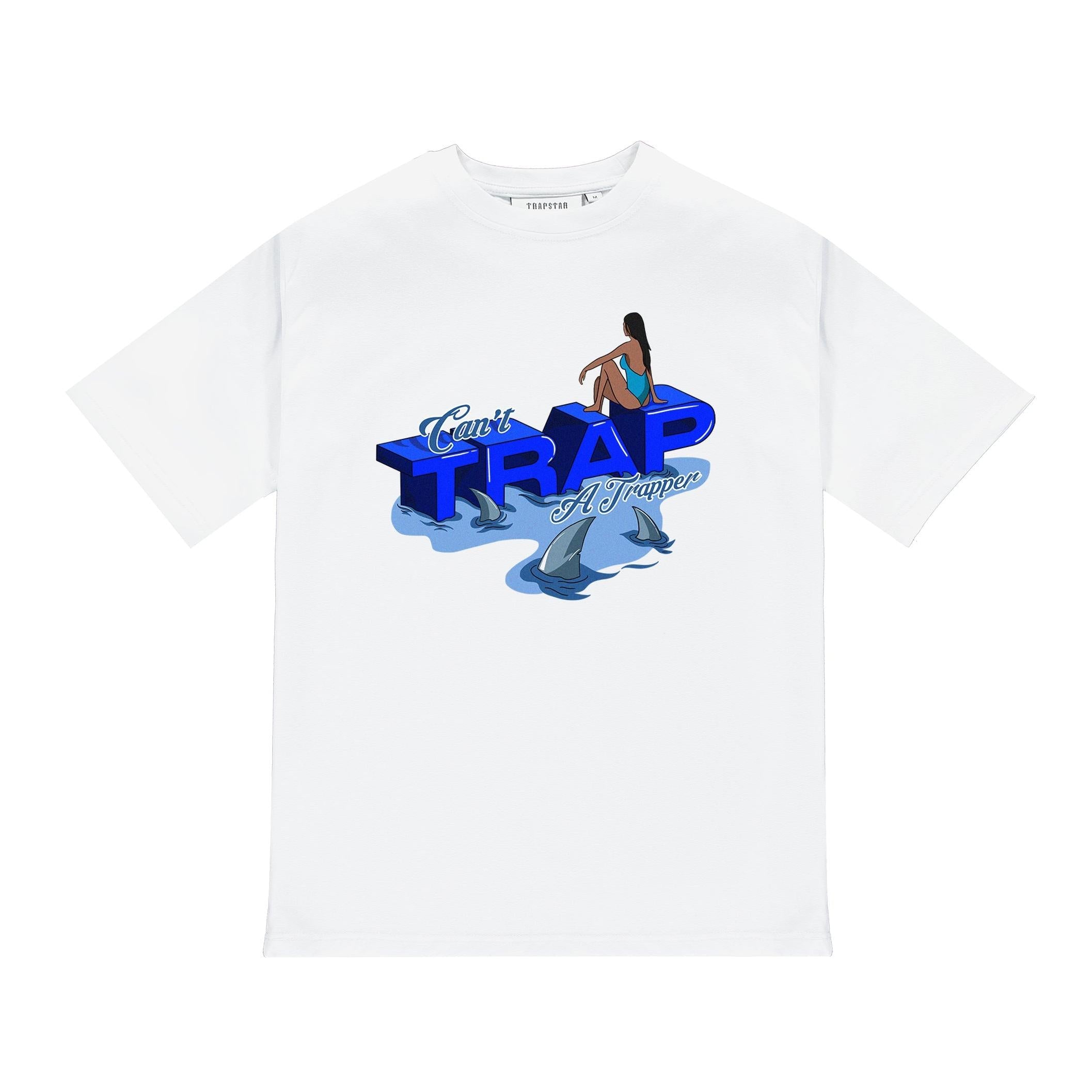 Trapstar Can't Trap a Trapper Tee 2.0 White